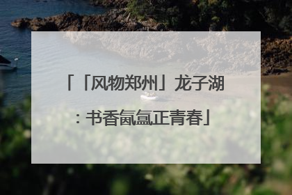「风物郑州」龙子湖：书香氤氲正青春