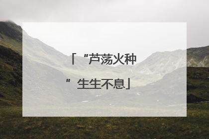 “芦荡火种”生生不息