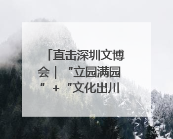 直击深圳文博会｜“立园满园”+“文化出川”+“科技赋能”，成都传媒发布三大文创领域合作清单