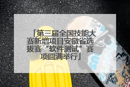 第三届全国技能大赛新增项目安徽省选拔赛“软件测试”赛项圆满举行
