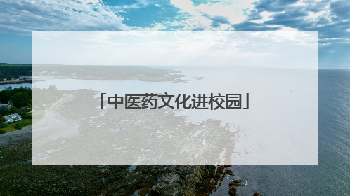中医药文化进校园