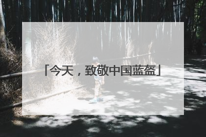 今天，致敬中国蓝盔
