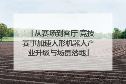 从赛场到客厅 竞技赛事加速人形机器人产业升级与场景落地