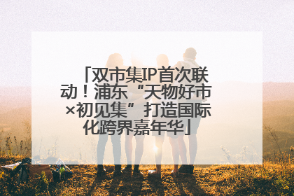 双市集IP首次联动！浦东“天物好市×初见集”打造国际化跨界嘉年华