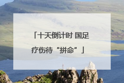 十天倒计时 国足疗伤待“拼命”