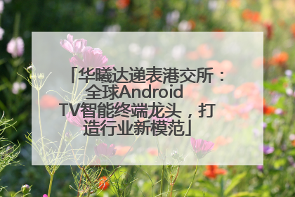 华曦达递表港交所：全球Android TV智能终端龙头，打造行业新模范