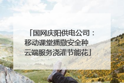 国网庆阳供电公司：移动课堂播撒安全种 云端服务浇灌节能花