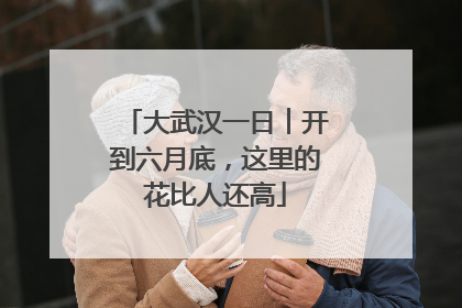 大武汉一日︱开到六月底，这里的花比人还高