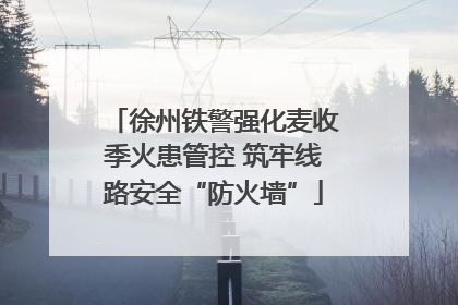 徐州铁警强化麦收季火患管控 筑牢线路安全“防火墙”
