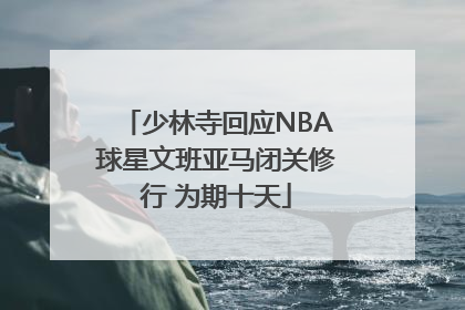 少林寺回应NBA球星文班亚马闭关修行 为期十天