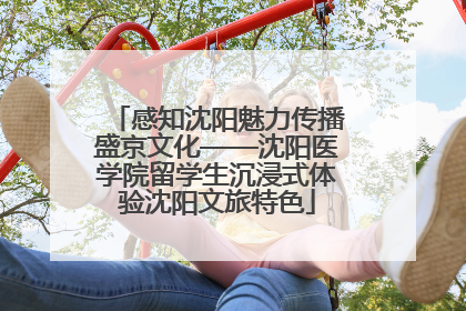 感知沈阳魅力传播盛京文化——沈阳医学院留学生沉浸式体验沈阳文旅特色