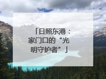 日照东港：家门口的“光明守护者”