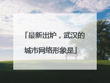 最新出炉，武汉的城市网络形象是