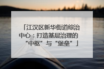 江汉区新华街道综治中心：打造基层治理的“中枢”与“堡垒”