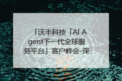 沃丰科技「AI Agent下一代全球服务平台」客户峰会-深圳站圆满落幕！
