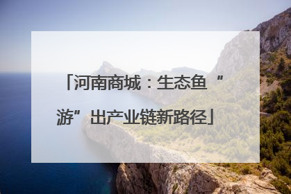 河南商城：生态鱼“游”出产业链新路径