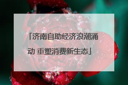济南自助经济浪潮涌动 重塑消费新生态