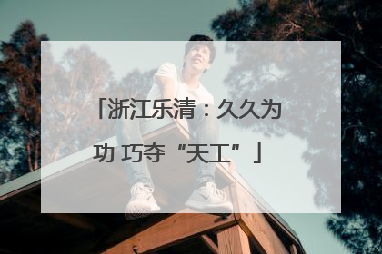 浙江乐清：久久为功 巧夺“天工”