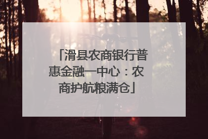 滑县农商银行普惠金融一中心：农商护航粮满仓