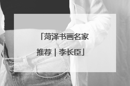 菏泽书画名家推荐｜李长臣