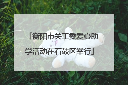 衡阳市关工委爱心助学活动在石鼓区举行