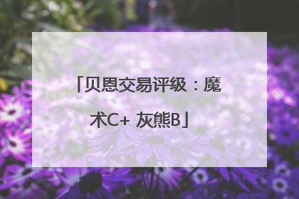 贝恩交易评级：魔术C+ 灰熊B