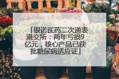 银诺医药二次递表港交所：两年亏损9亿元，核心产品已获批糖尿病适应证