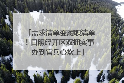 需求清单变履职清单！日照经开区双拥实事办到官兵心坎上