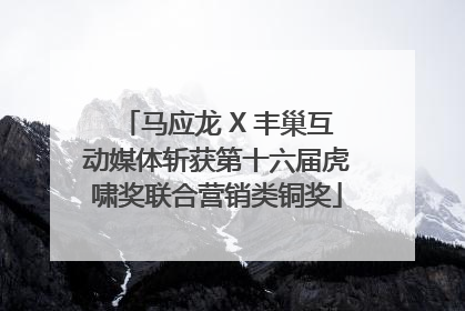 马应龙 X 丰巢互动媒体斩获第十六届虎啸奖联合营销类铜奖